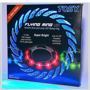 Flying Ring LED Light-Up Frisbee
